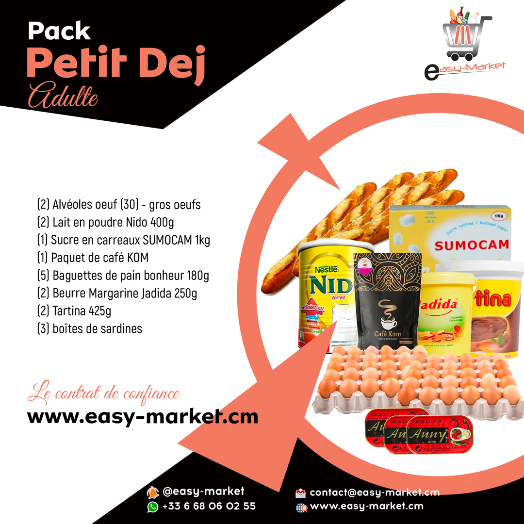 Pack Petit Dej - Easy-Market