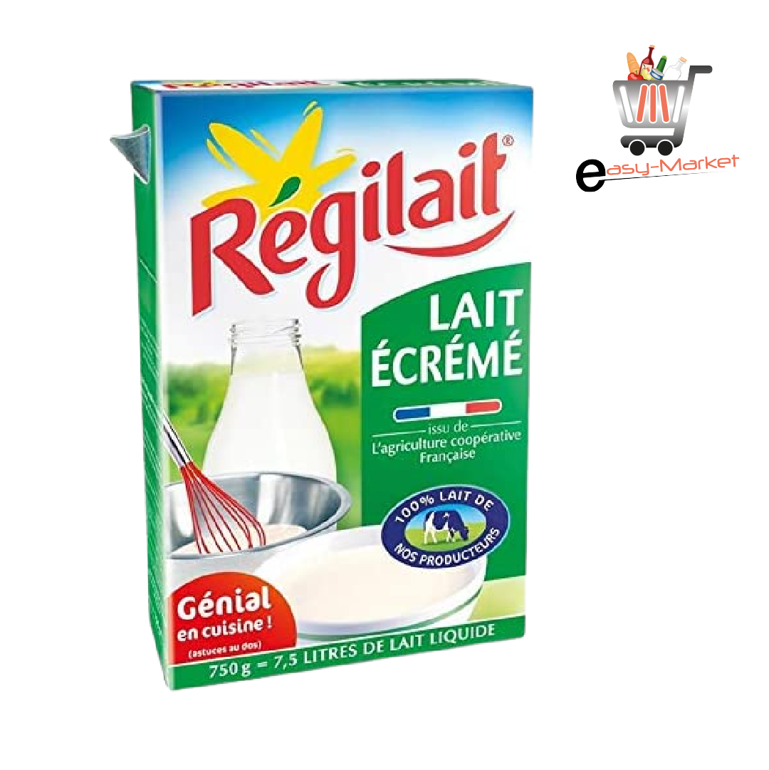 REGILAIT - Lait En Poudre Écrémé 750G